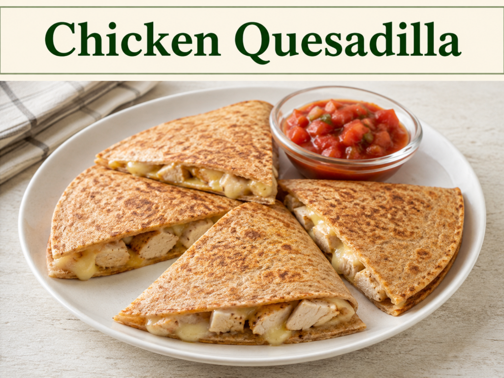 Chicken Quesadilla