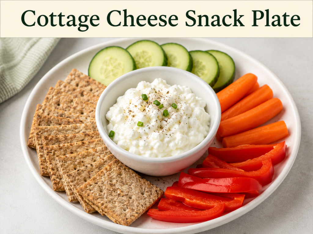 Cottage Cheese Snack Plate