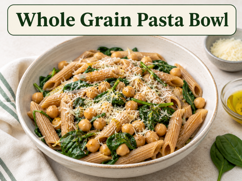Whole Grain Pasta Bowl